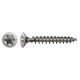 T-Star Plus Torx Countersunk Wood Screws - 3.0 x 12mm - A2 Stainless Steel - Pack of 200
