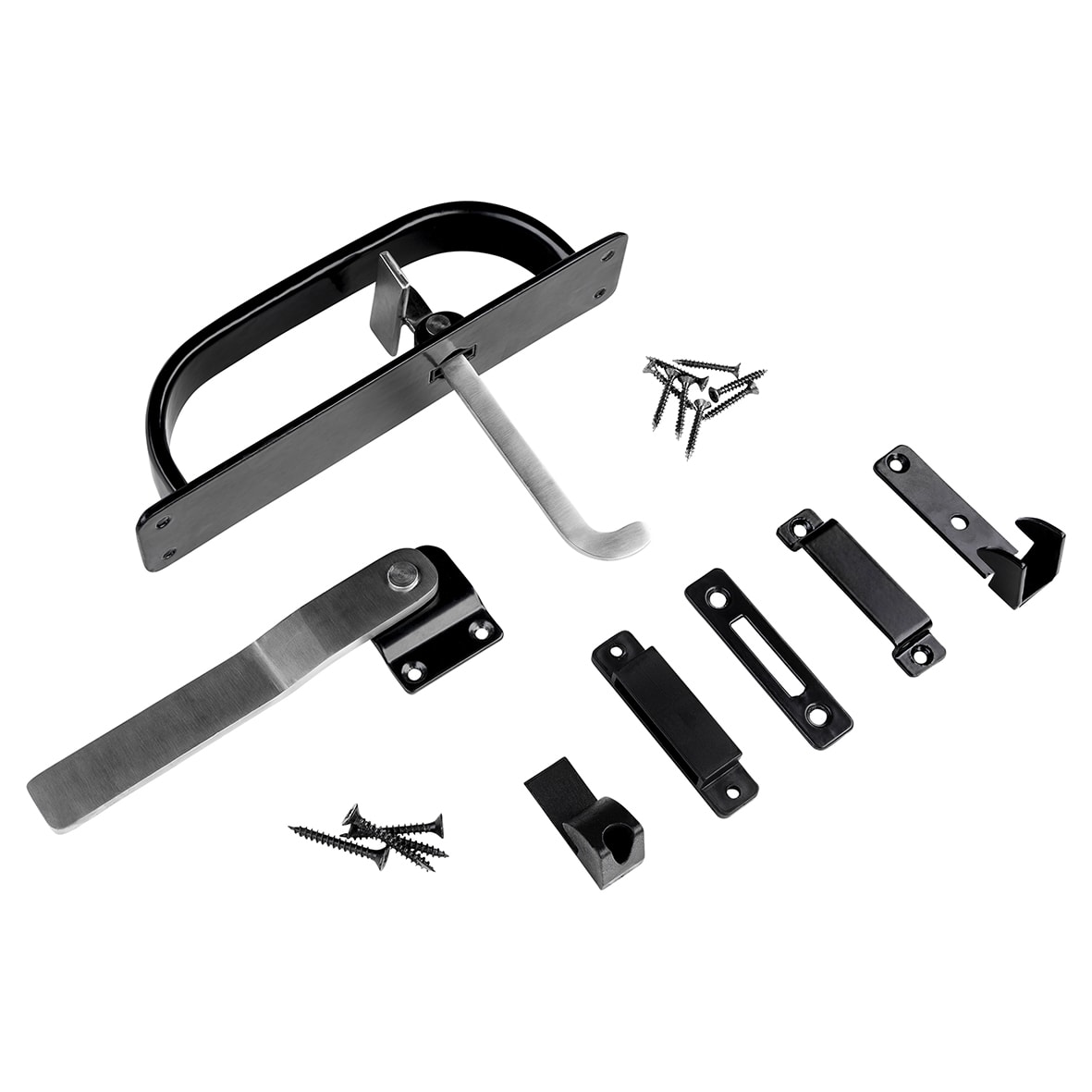 Advanced Heavy Duty Suffolk Gate Thumb Latch - 240 x 50mm - Black Powder Coated