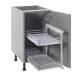 Base Pull Out Plus with Soft Close - Right Hand - Fits to Cabinet Width 300mm