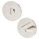 Schema Orka Bathroom Turn & Release - 53mm Diameter - Polished Stainless Steel