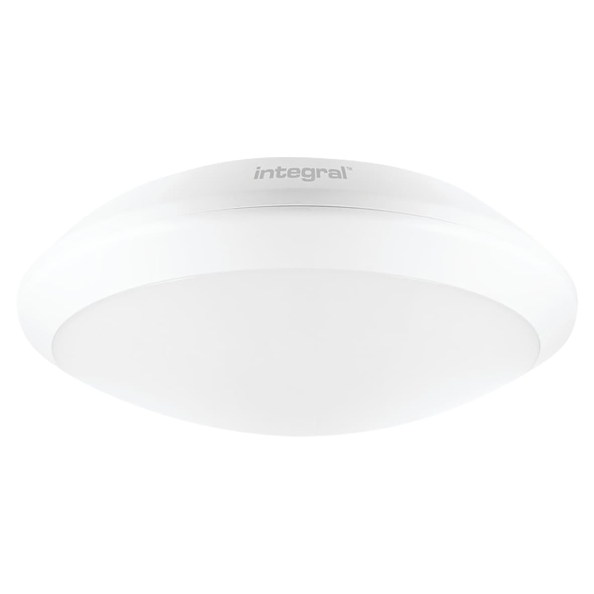 LED 15W Tough-Shell+ LED Bulkhead Light with Emergency and Microwave - - 4000K - White