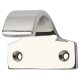 Heavy Cast Pattern Sash Window Finger Lift - 50 x 36mm - Polished Chrome