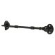 Cabin Hook & Eye - 200mm Length - Black Galvanised