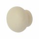 Ceramic/Porcelain Round Cabinet Knob - 35mm Diameter - Cream