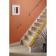 40mm Complete Handrail Kit - 3600mm Length - Polished Chrome