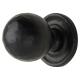Ball Cabinet Knob - 32mm Diameter - Antique Black Iron