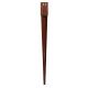 Drive In Spike - Quick Fit - 100 x 100 x 600mm - Oxide Red