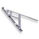 uPVC/Timber Window Friction Stay Hinge - 250mm Length - Top Hung - Pair