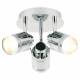 Forum Spa Scorpius 3 Light LED Bathroom Ceiling Spotlight - IP44 - Polished Chrome