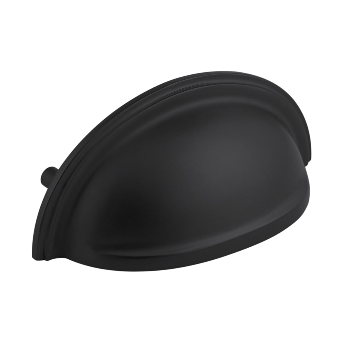 Cabinet Cup Handle - 70mm Centres - Black