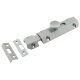 French Door Bolt/Flat Section Bolt - 100 x 36mm - Satin Chrome