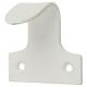 Heavy Cast Pattern Sash Window Finger Lift - 50 x 25mm - White
