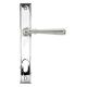 Newbury Polished Chrome uPVC Slimline Multipoint Door Handles - 92mm c/c
