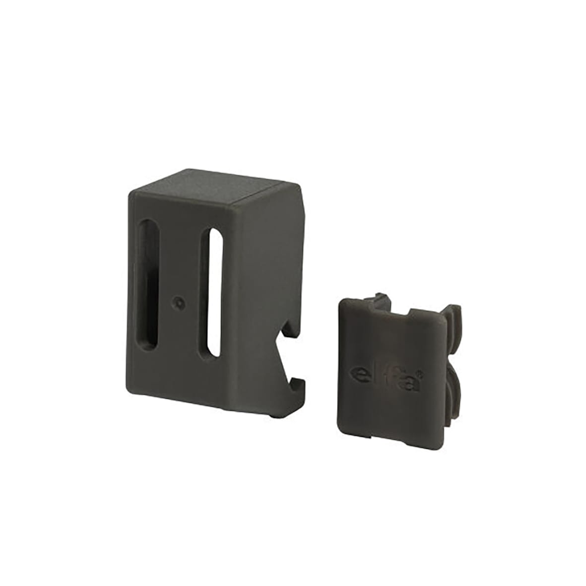 Top Track System - Lock Clip for Hanging Wall Bar - Graphite - Pack of 4