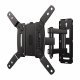 Wall Mount TV Bracket for 10-39" TVs - Full Motion Dual-Arm