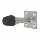Square Base Projection Door Stop - 70mm Projection - Satin Chrome