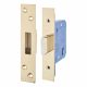 5 Lever Deadlock - 65mm Case - 44mm Backset - PVD Brass