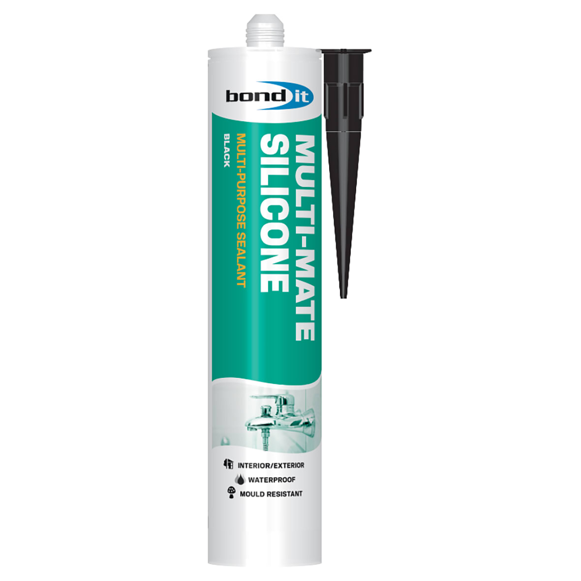 Bond It Multi-Mate Multi-Purpose Silicone - 310ml - Black