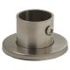 25mm Tube Hanging Rail End Socket - Brushed Stainless Steel