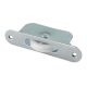 Radius Axle Sash Window Pulley - 44mm Curved Nylon Wheel - Polished Chrome