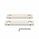 Lateral Spacer Window Bar - 4" - White - Pack of 2