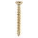Classic Pozi Countersunk Wood Screws - 4.0 x 40mm - Yellow Zinc - Pack of 200