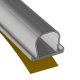 Clear Weather Strip - 6m Length - Transparent
