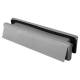 Seal Letter Plate - 304 x 70mm - Door Thickness 40-80mm - White
