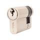5 Pin 41mm Euro Single Cylinder - 30 + 11mm - Polished Nickel - Keyed to Differ
