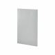 Sabco Base Fix End Cap - 118 x 79mm - Satin Aluminium
