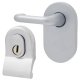Satin Chrome Cylinder Pull and Disabled Turn for Mortice Nightlatch