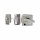 BS 3621:2007 Double Locking Nightlatch - 40mm Backset - Satin Chrome Case/Cylinder
