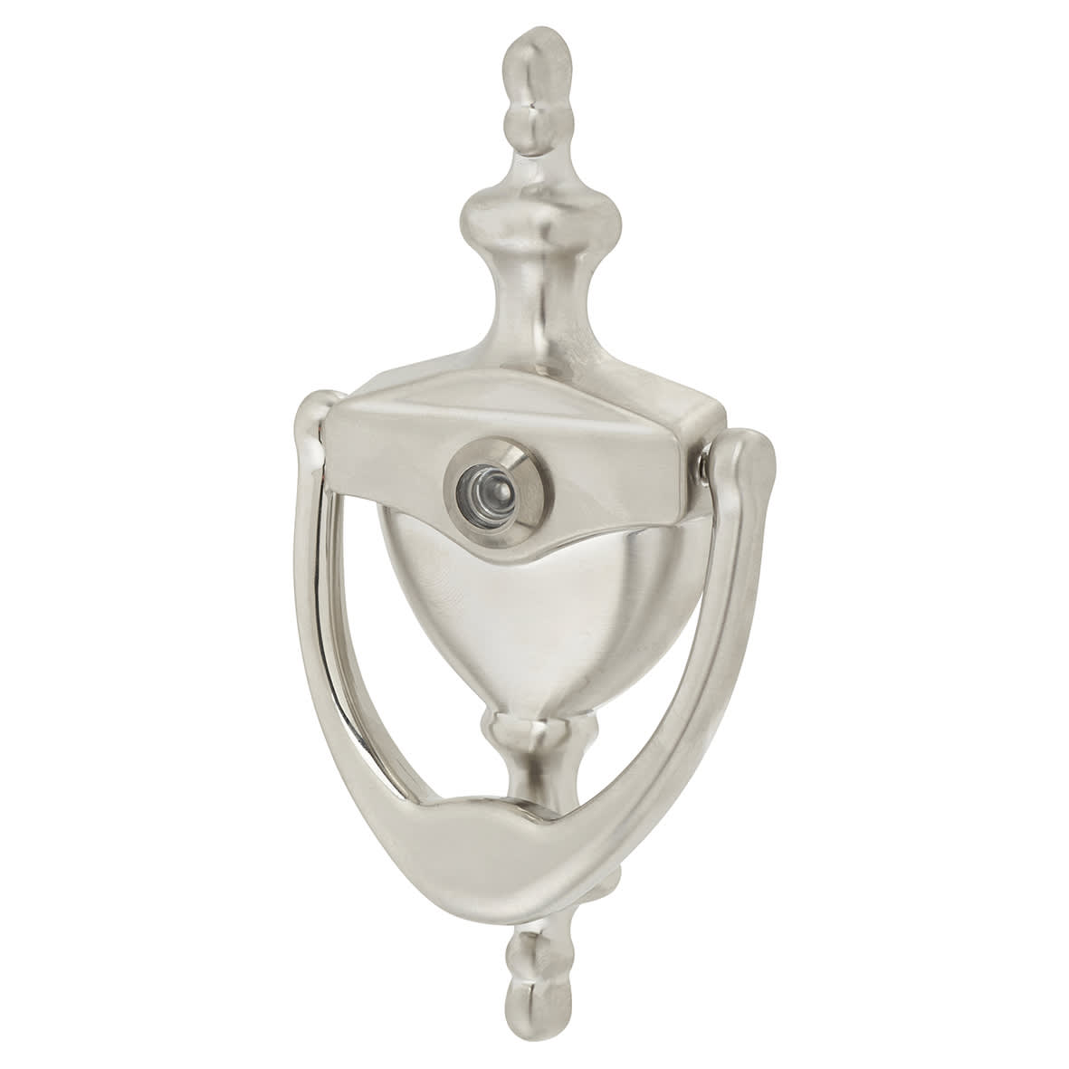 AR727K Traditional Urn Door Knocker With Viewer - Graphite - 151 x 76mm
