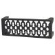 Patterned Single Air Brick Vent - 230 x 82mm - Antique Black Iron