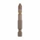 Torsion Driver Bit - Pozi - - 50mm Length