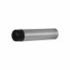 Cylinder Pattern Projection Door Stop - 70mm Projection - Satin Chrome