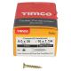 Solo Chippy Pozi Countersunk Wood Screws - 5.0 x 30mm - Yellow Zinc - Pack of 200