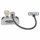 Pro-5 Key-Locking Cable Window Restrictor - Chrome