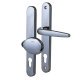 Chrome uPVC Multipoint Lever/Pad Door Handles - 92/62mm c/c - Sparta Range