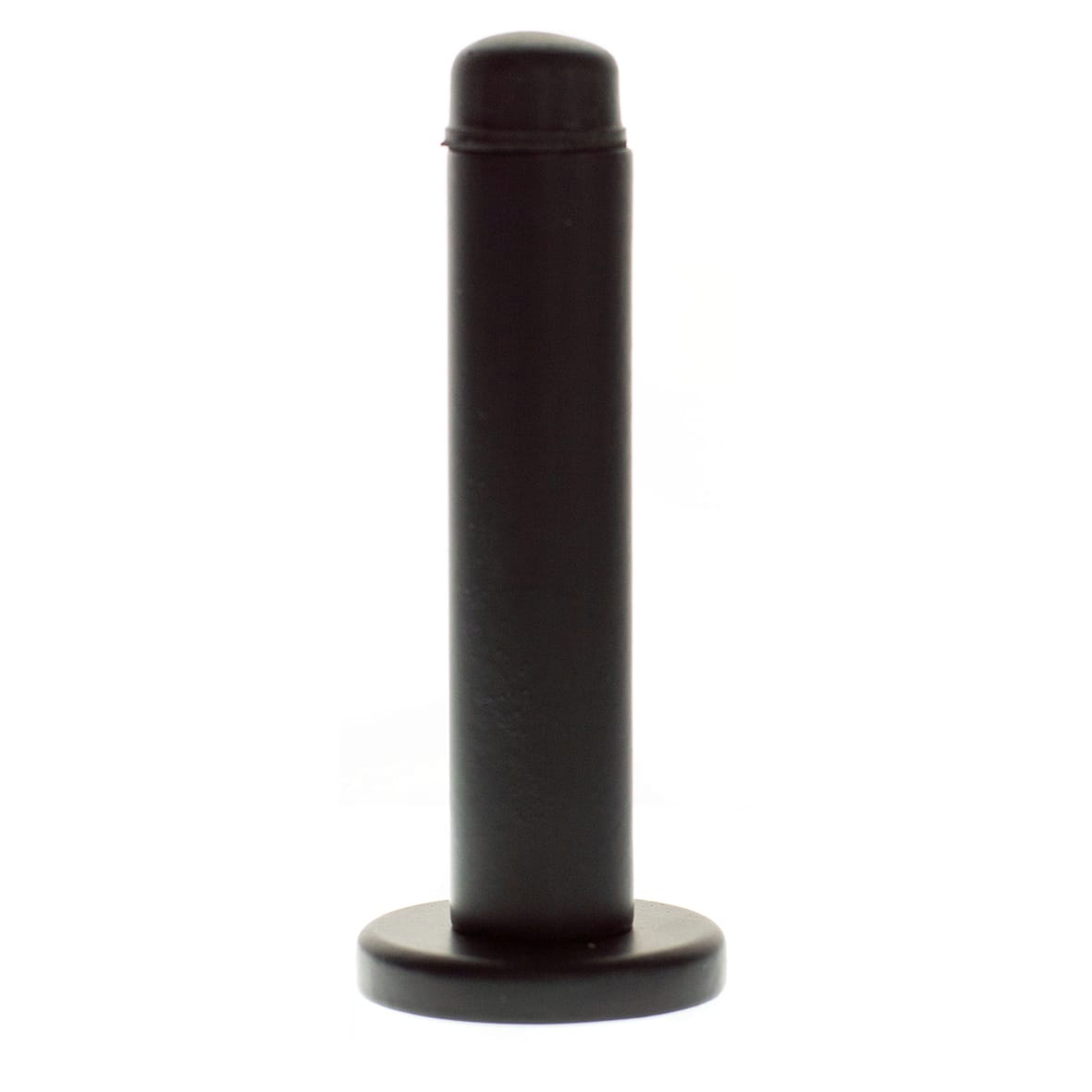 Concealed Fixing Projection Door Stop - 83mm Projection - Matt Black