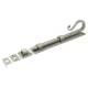 Pewter Straight Barrel Bolt - Shepherds Crook Range - 206 x 46mm