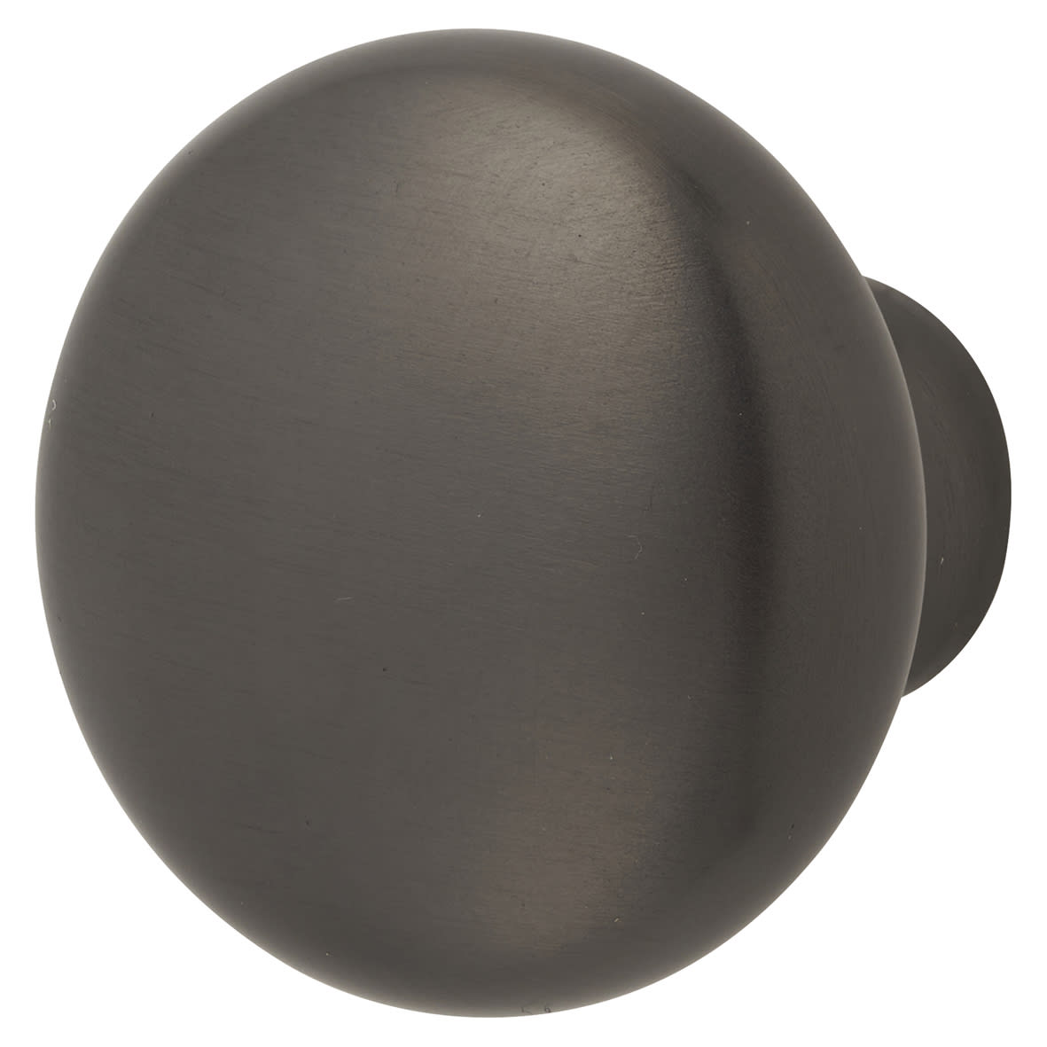 Wade Round Cabinet Knob - 32mm Diameter - Dark Bronze