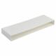 Flat Channel Connector - 300 x 25mm - White