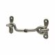 Cabin Hook & Eye - 106mm Length - Pewter