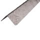1200mm Aluminium Angle - Equal Sided - 50 x 50 x 1.5mm - Checker Plate 5 Bar Tread - Mill