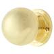 Ball Cabinet Knob - 30mm Diameter - Polished Brass