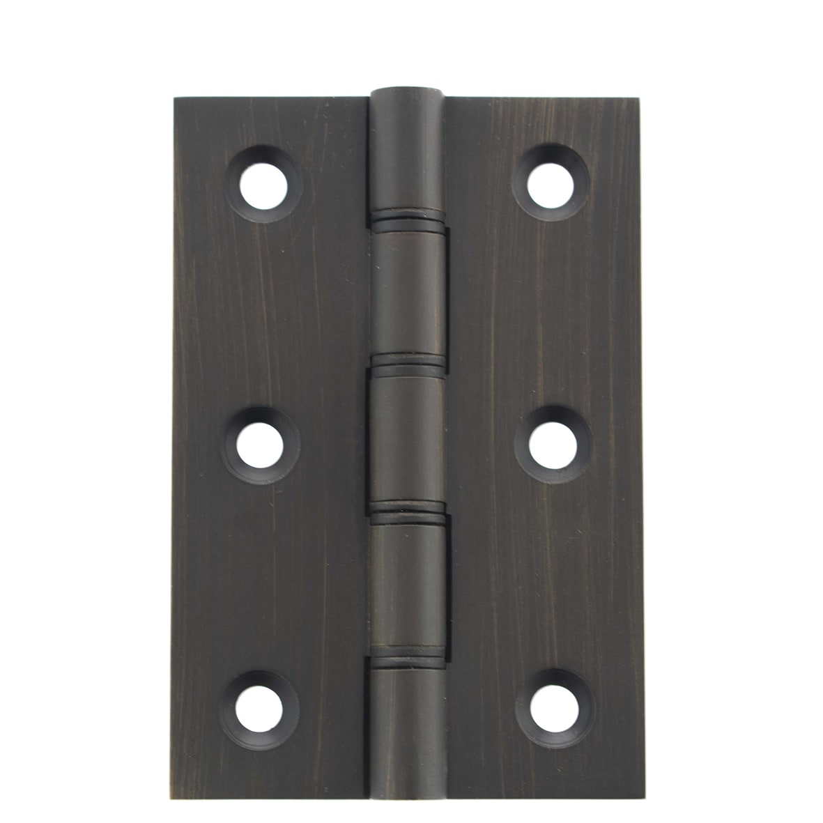 Washered Butt Hinge - 76 x 50 x 2mm - Urban Dark Bronze - Pair