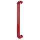 Rouge Red Nylon D-Bar Door Pull Handle - Bolt Fix - 425mm c/c