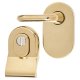 PVD Brass Cylinder Pull and Disabled Turn for Mortice Nightlatch
