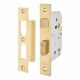 2226 Bolt Through Bathroom Lock - 65mm Case - 44.5mm Backset - Polished Brass